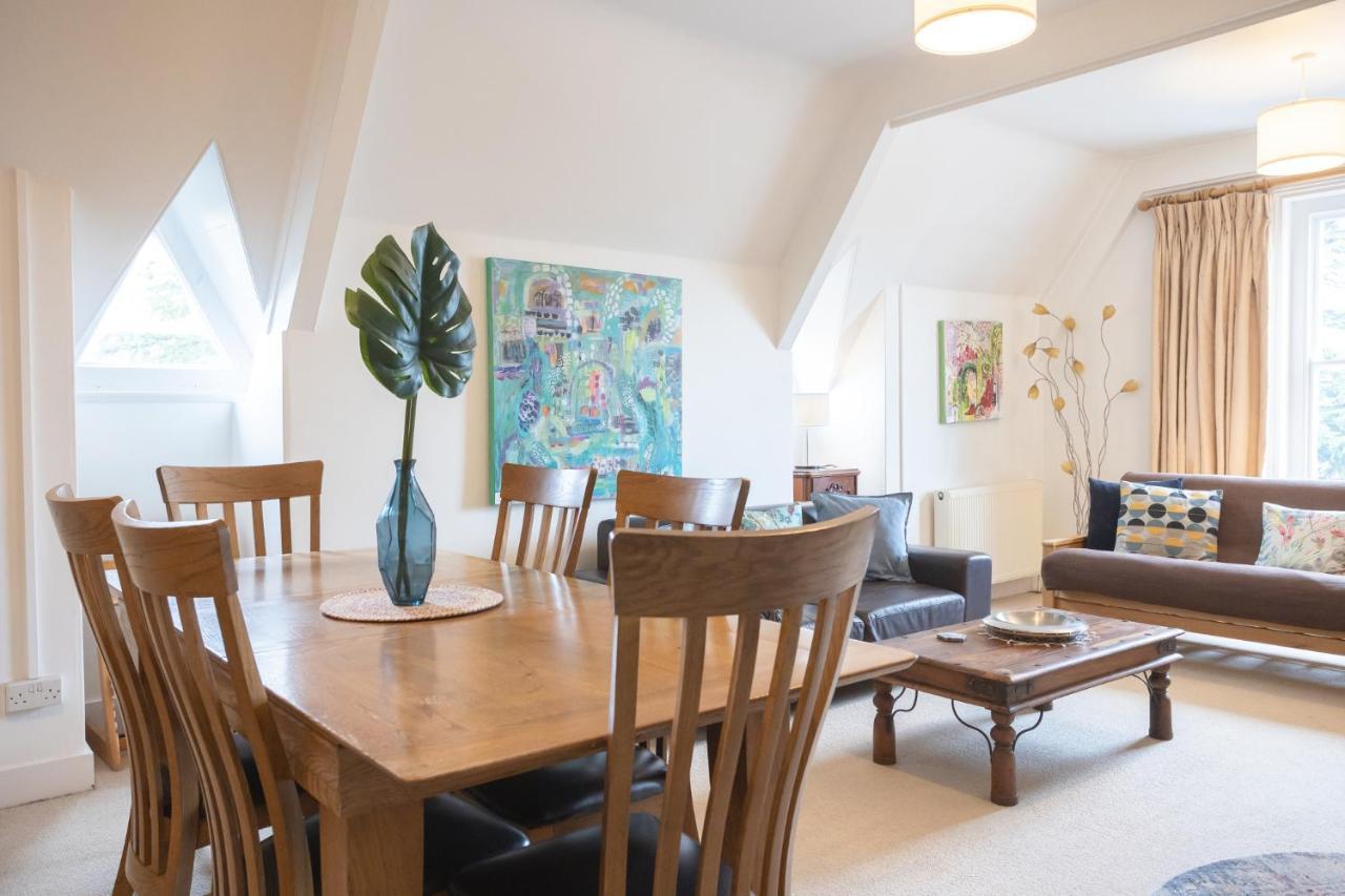 Spacious 3Br Victorian Cheltenham Loft Flat In Cotswolds - Free Parking Apartamento Exterior foto